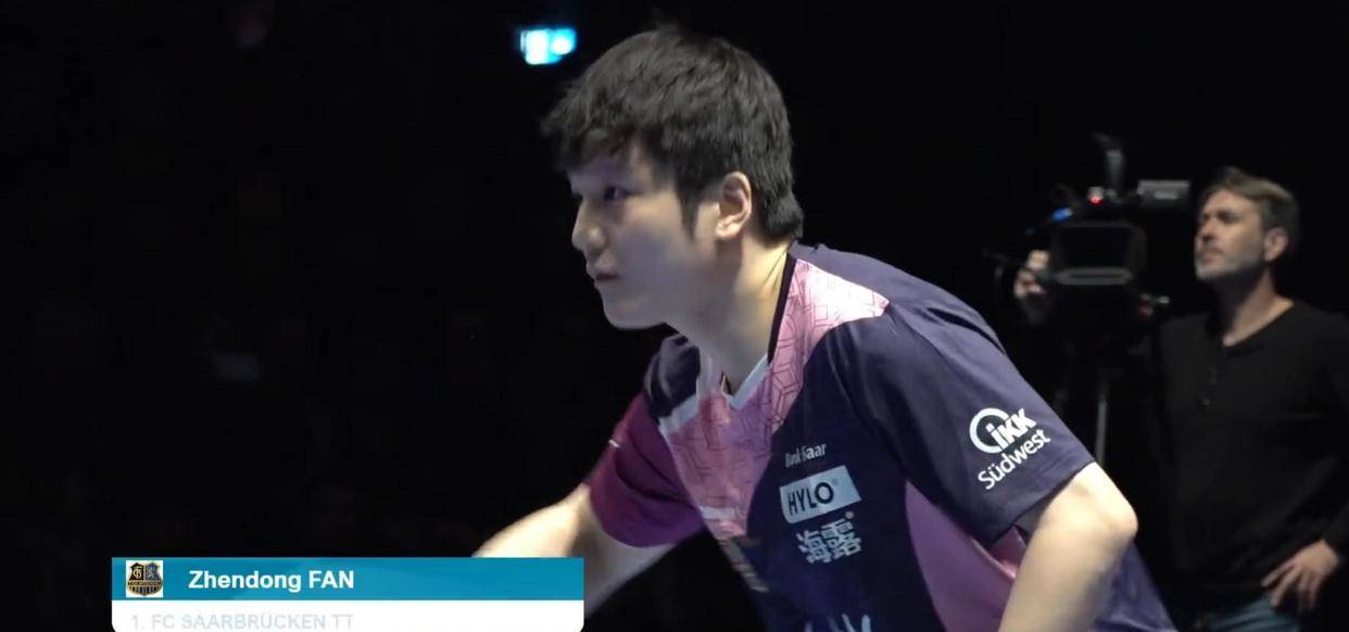 乒乓球欧冠消息，从5胜3负到11连胜，樊振东模仿C罗动作，德国小城为之疯狂