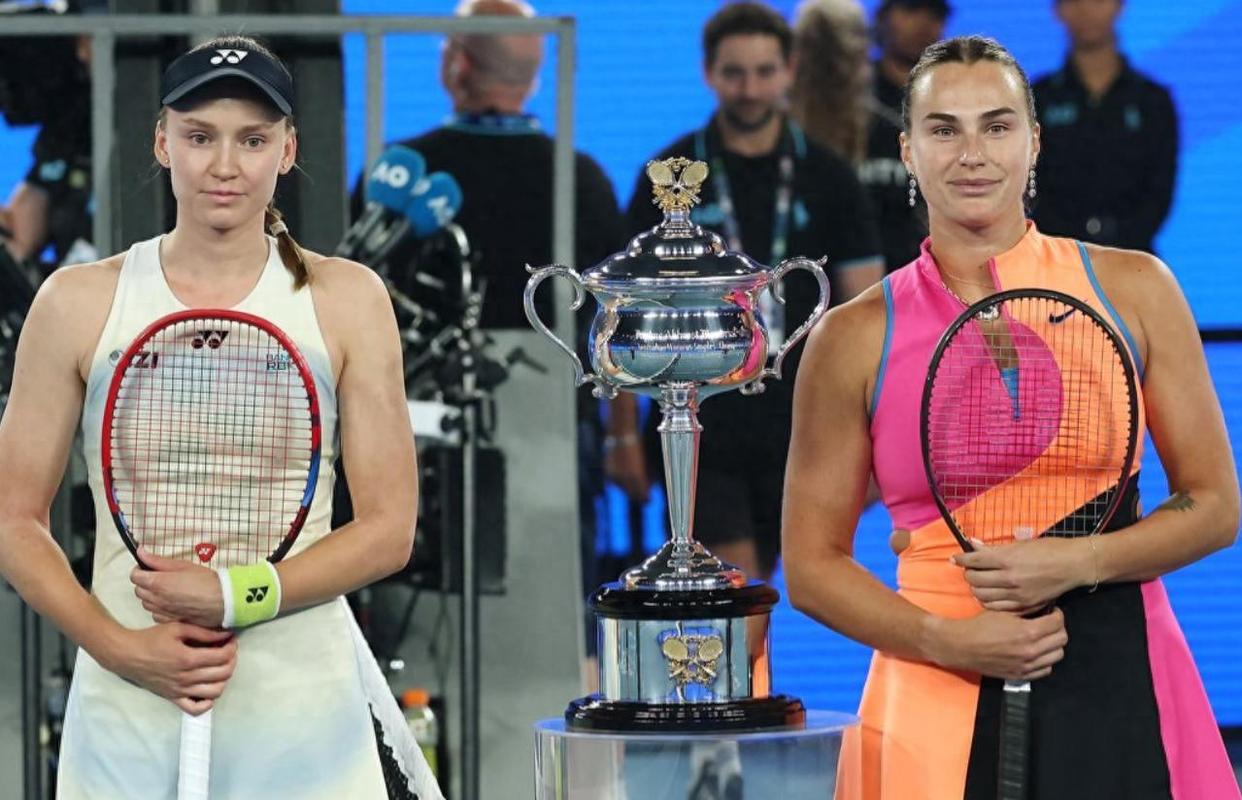 莱巴金娜夺冠笑!萨巴伦卡失落