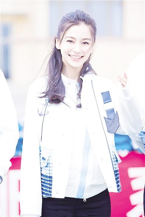 Angelababy产后火速回归\"跑男\"__中国青年网