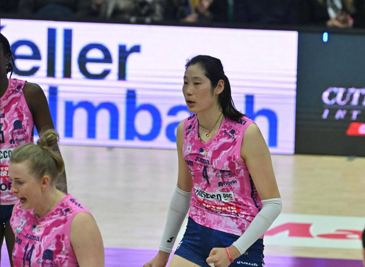 热血女王朱婷独揽21分荣膺MVP，科内利亚诺实现意甲半决赛惊天逆转