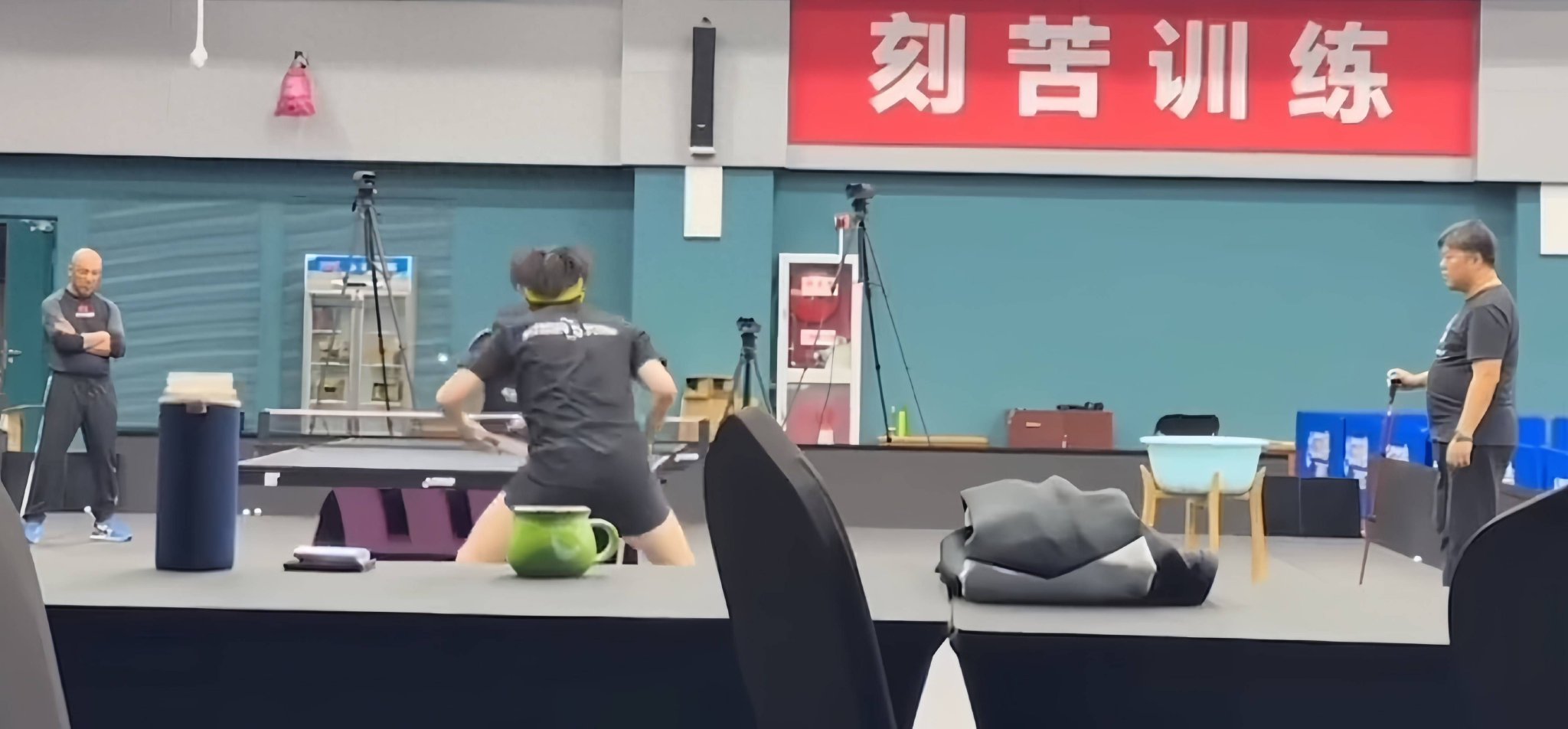 国乒备战亚洲杯，孙颖莎王楚钦教练基本敲定，训练画面曝光