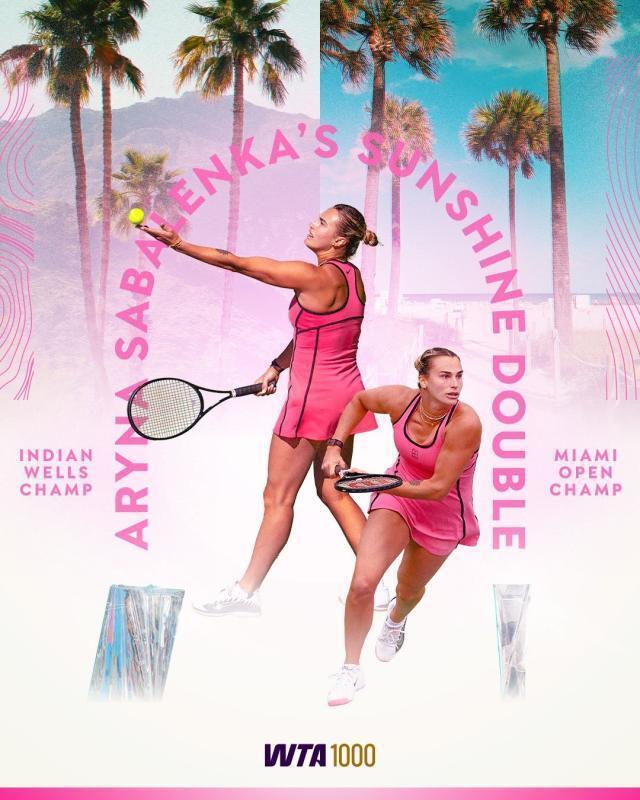 历史第五人!萨巴伦卡击败高芙加冕阳光双冠_新闻