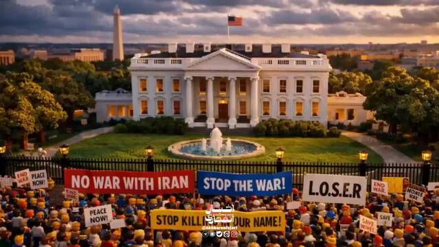 伊朗官媒用AI短视频玩转信息战，自由女神像变恶魔遭导弹精准打击