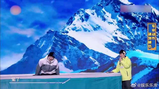 林一演示滑雪动作，上演高难度动作，冠军看了都说好