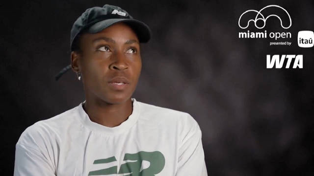 高芙复盘迈阿密决赛输给萨巴伦卡