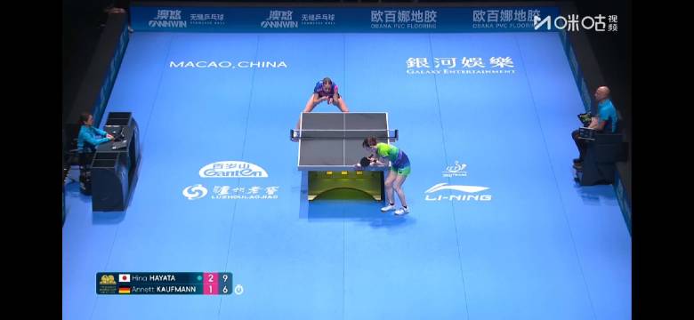 早田希娜3比1胜考夫蔓取澳门世界杯首胜