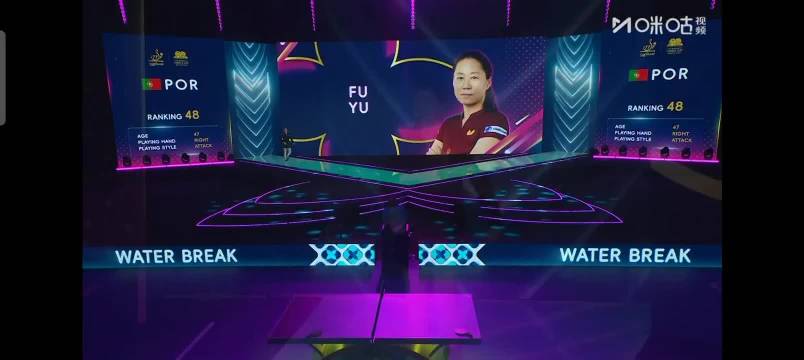 2026澳门单打世界杯 王曼昱3-0付玉 局分(11-5 11-3 11-6)