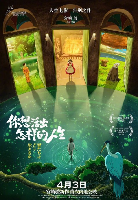 宫崎骏的奥斯卡获奖动画《你想活出怎样的人生》具体讲了一个什么故事？