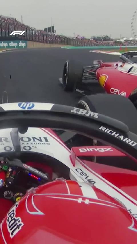 勒克莱尔  汉密尔顿 两次法拉利车手再次上演精彩角逐