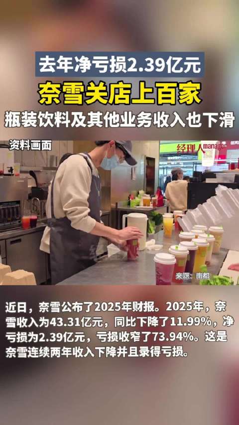 奈雪的茶上市后首次关店152家，直营收入下降