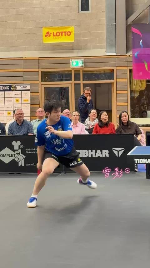 樊振东的倒地爆冲，有亿点点帅