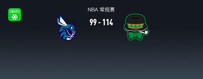 NBA战报：凯尔特人114-99黄蜂取NBA3连胜，塔图姆32+5+8