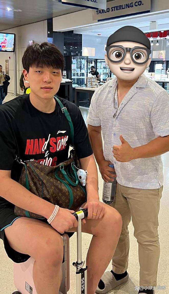 强度不小!杨瀚森迈阿密特训中眼部遭肘击，仍坚持训练_青岛_1_CBA