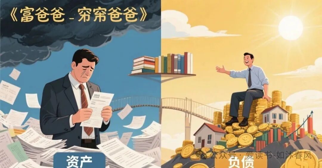 《富爸爸穷爸爸》--投资理财小白的经典启蒙书