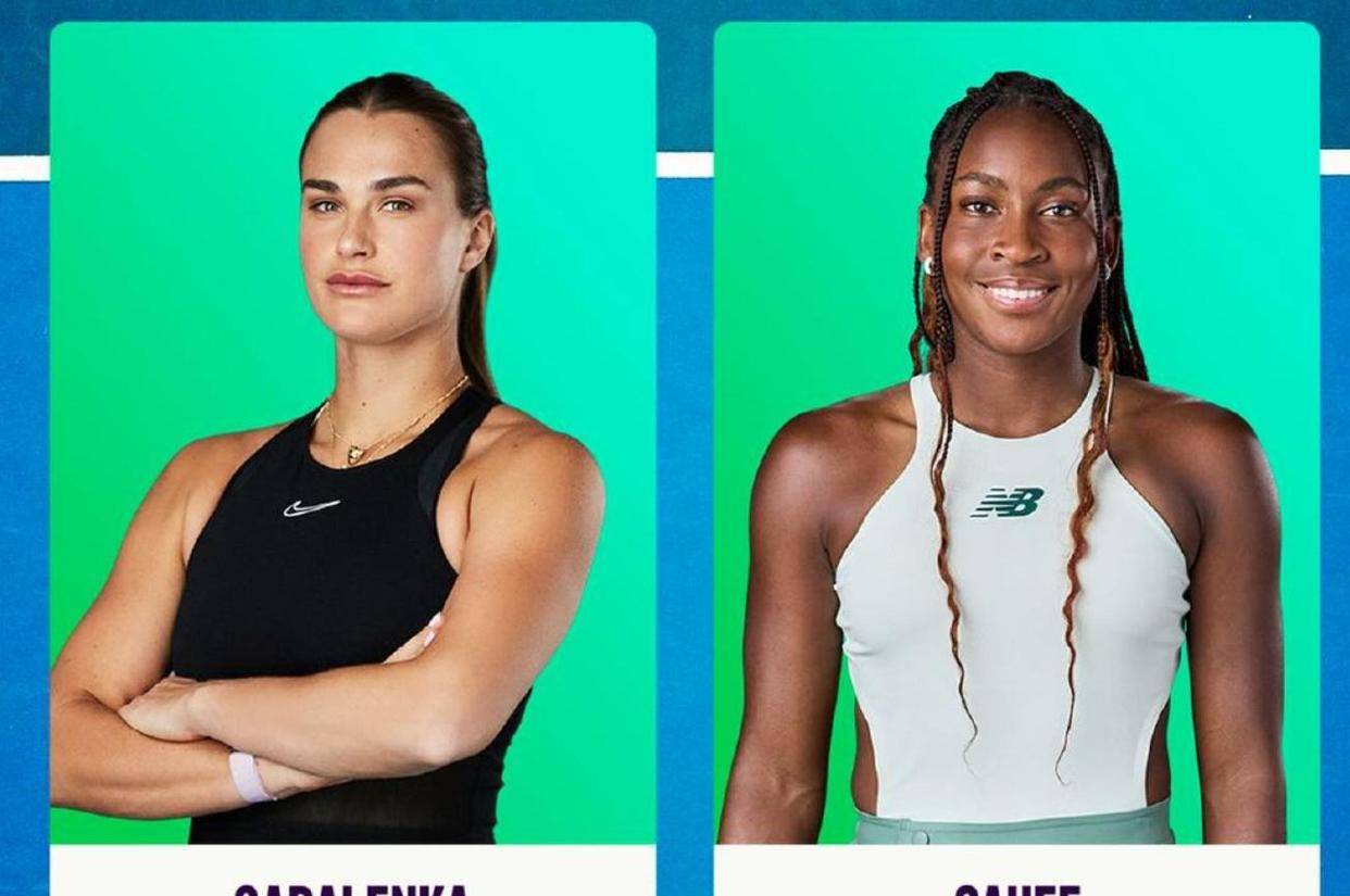 萨巴伦卡2-1高芙！成功卫冕阳光双冠