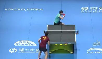 王曼昱3比0战胜对手付玉 夺得世界杯开门红