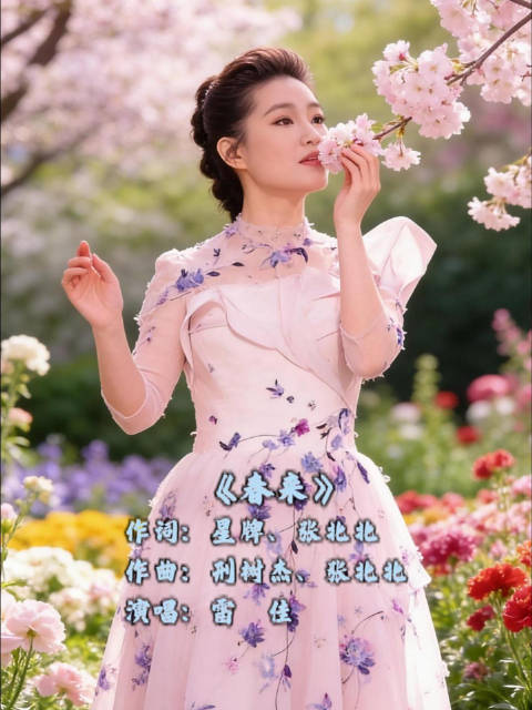 雷佳海南卫视春晚献唱《春来》，描绘春日诗画长卷