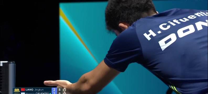 梁靖崑2比3不敌西福恩特斯无缘世界杯开门红