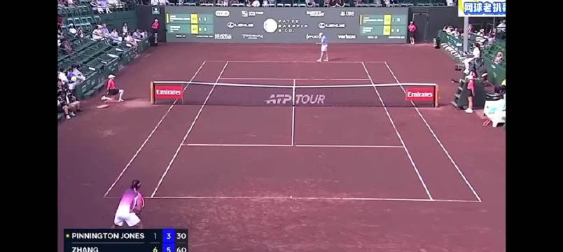 张之臻休斯顿站首轮横扫琼斯，红土赛季迎开门红