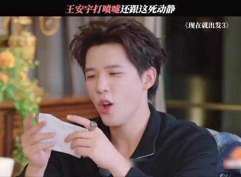 王安宇打喷嚏还跟这死动静！