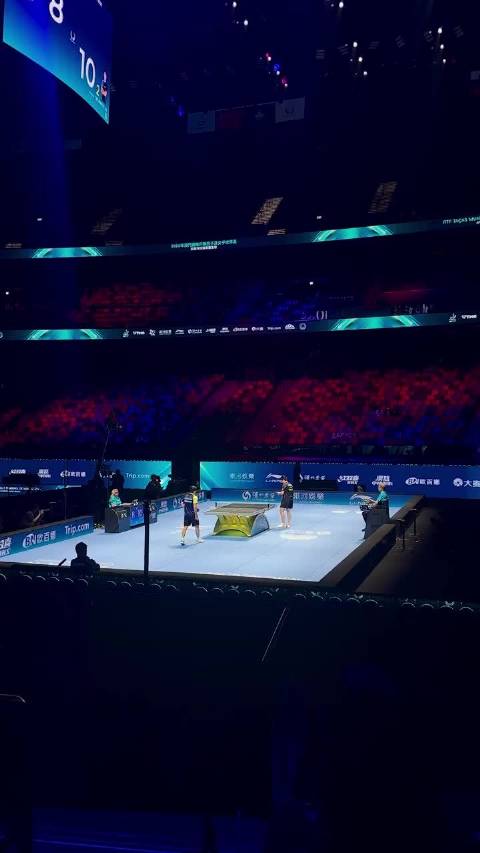 梁靖崑今天的比赛真的很精彩，但是没能抗住对手，再接再厉了
