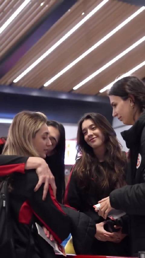 加拉塔萨雷女排赴意备战欧联杯决赛，王媛媛迎留洋首秀