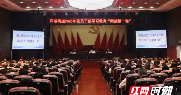 洋湖街道启动“能力提升年”行动 以实战实训推动基层治理提质增效