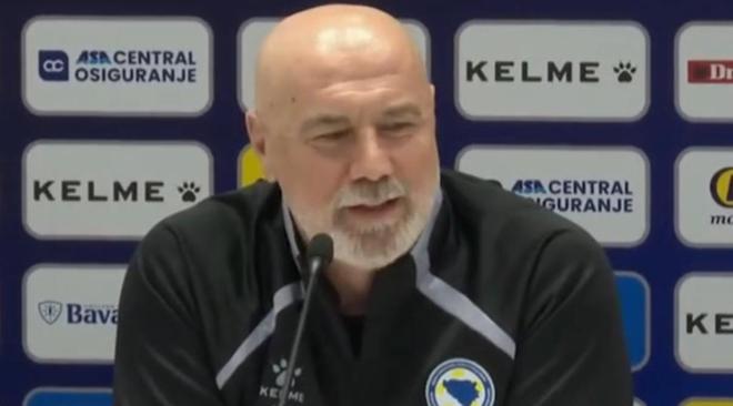 波黑主帅：踢意大利若要是先进球，就直接把大巴彻底摆死死守