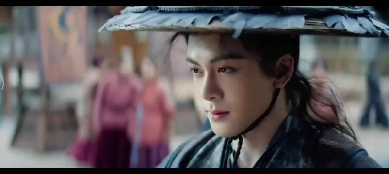 曾舜晞红绳横渡江面演绎江湖浪子