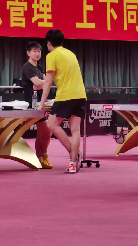 看了一年多，这个真没见过 王楚钦孙颖莎