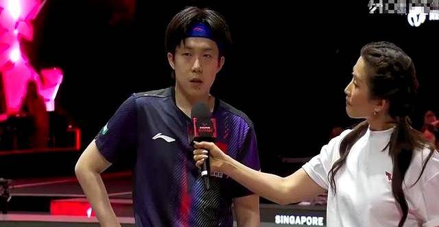 王楚钦新加坡大满贯首战告捷，赛后采访发言与孙颖莎如出一辙