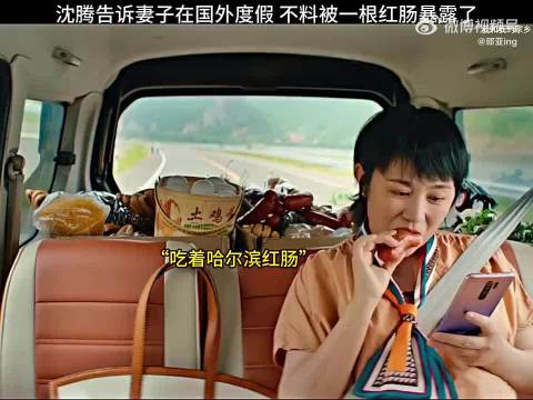 “沈腾告诉妻子在国外度假，不料被一根红肠暴露了”