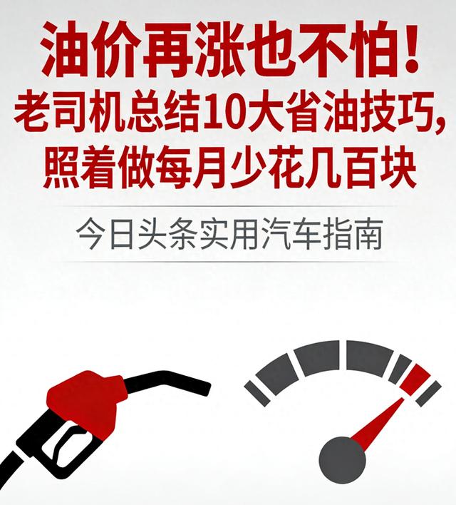 油价再涨也不怕!老司机总结10大省油技巧，照着做每月少花几百块_时代瞭望者