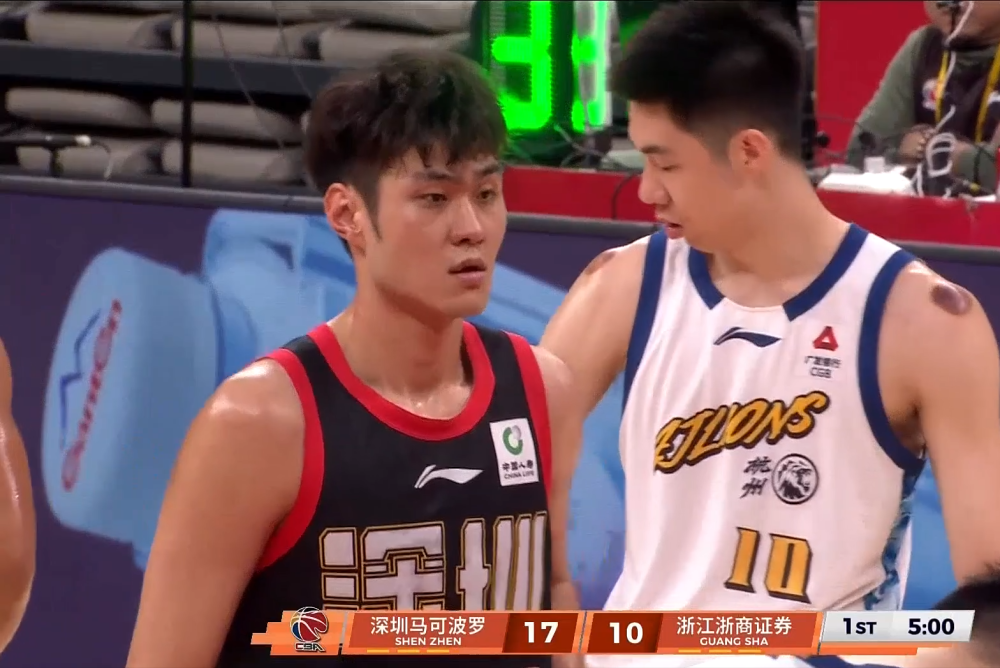 CBA：四大国手对决，榜二终结7连胜，王浩然32分贺希宁10助攻