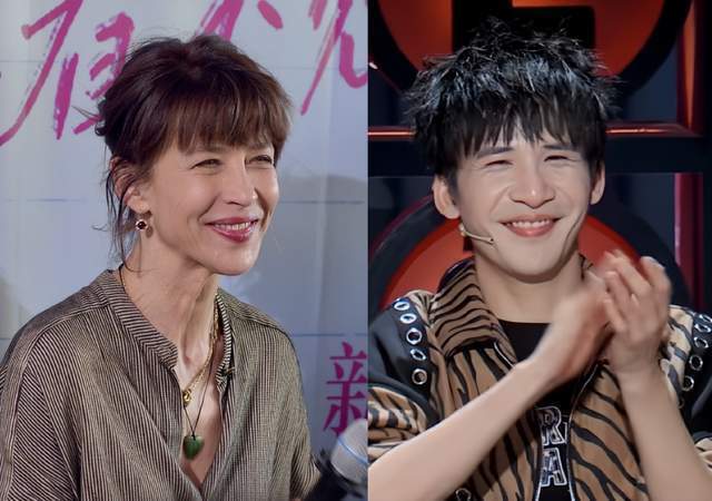 大张伟神似苏菲·玛索？网友：“上一个是papi酱”