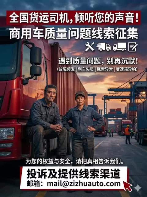 商用车车主维权通道正式开启！