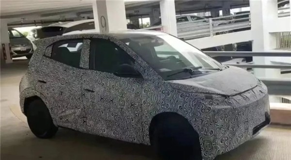 比海豚还小!比亚迪海鸥谍照流出:或6万起售
