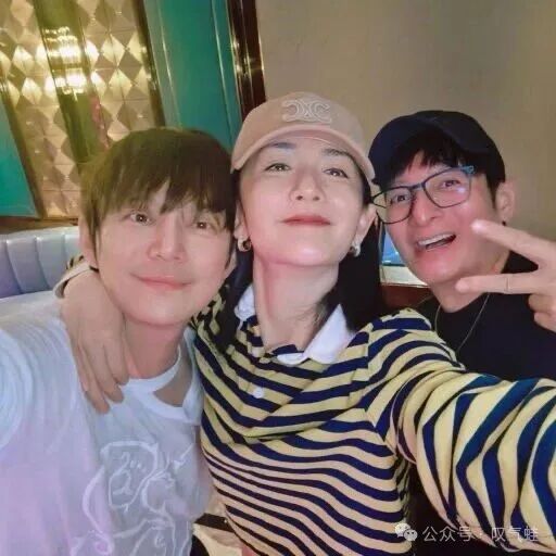 何炅谢娜李维嘉最新合照!