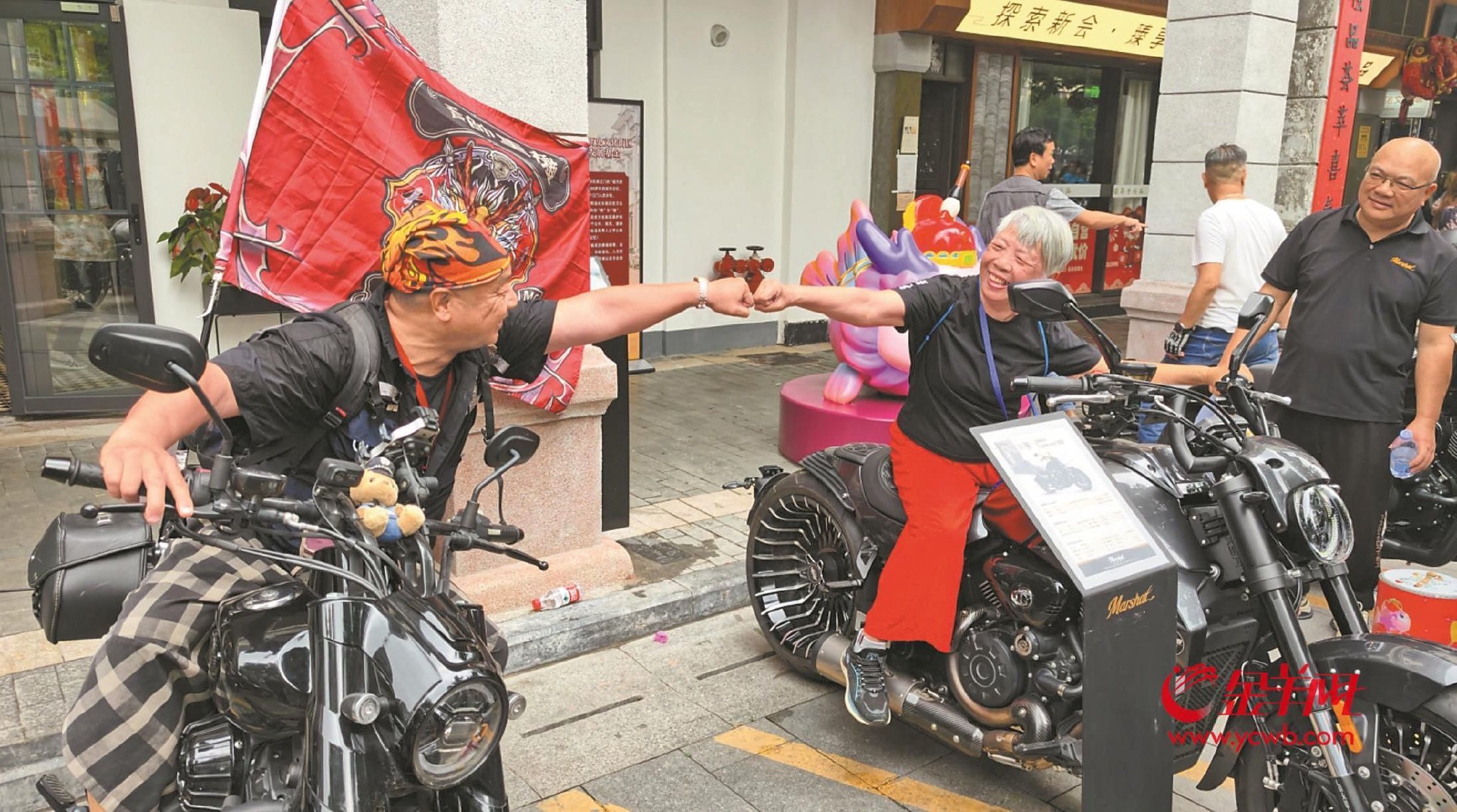 张雪机车夺冠掀起摩旅风潮 “摩友”与江门“双向奔赴”
