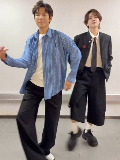 钟汉良徐海乔合作新剧《蜜语纪》同台跳舞