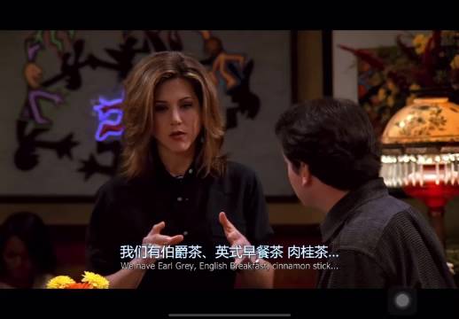 罗斯努力配合瑞秋心中的好男人形象