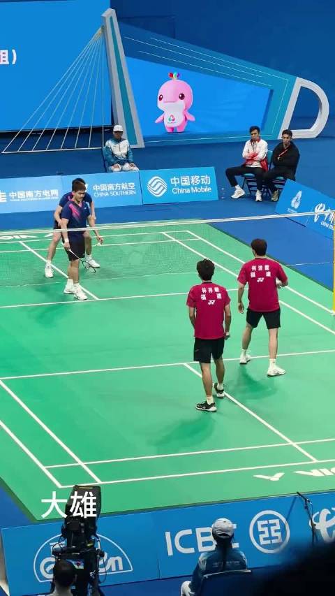 全运会男团广东男双2-0胜福建组合