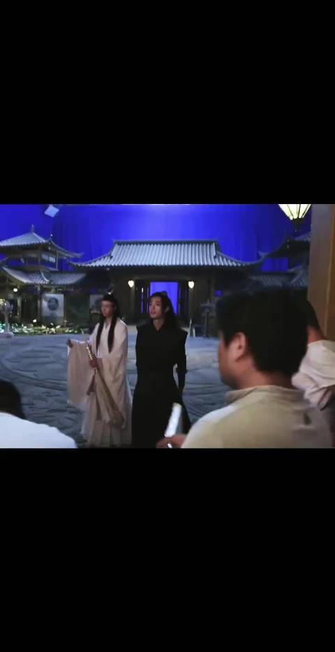 陈情令花絮曝光肖战王一博互动画面