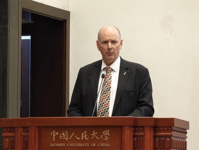 新西兰驻华大使乔文博 白波摄