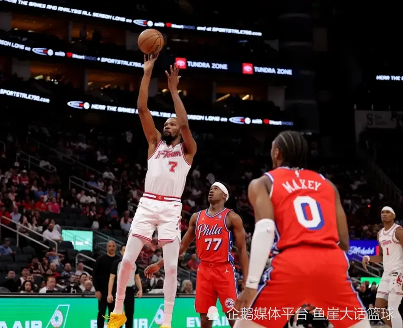 火箭赢球仍存顽疾，杜兰特有苦难言！申京毫无借口，一人早该重用