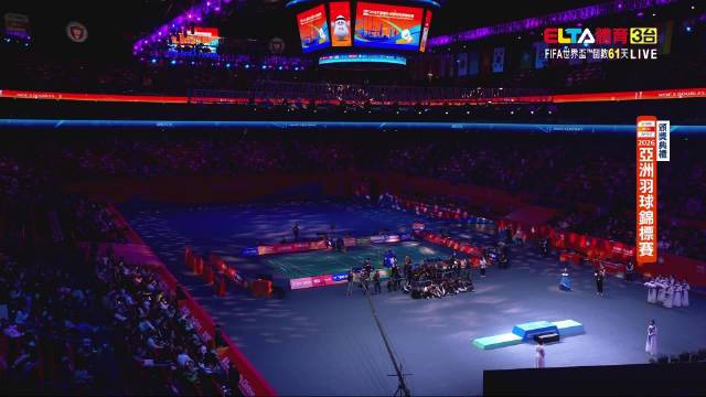 2026羽毛球亚锦赛男双颁奖，韩组合徐承宰金元浩夺冠
