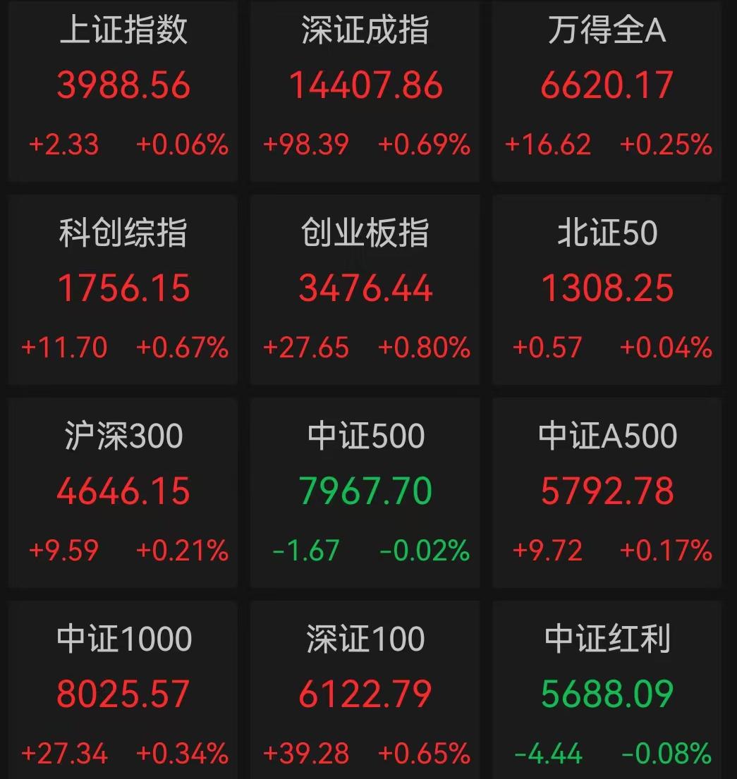 创指收涨0.8% ST板块掀涨停潮