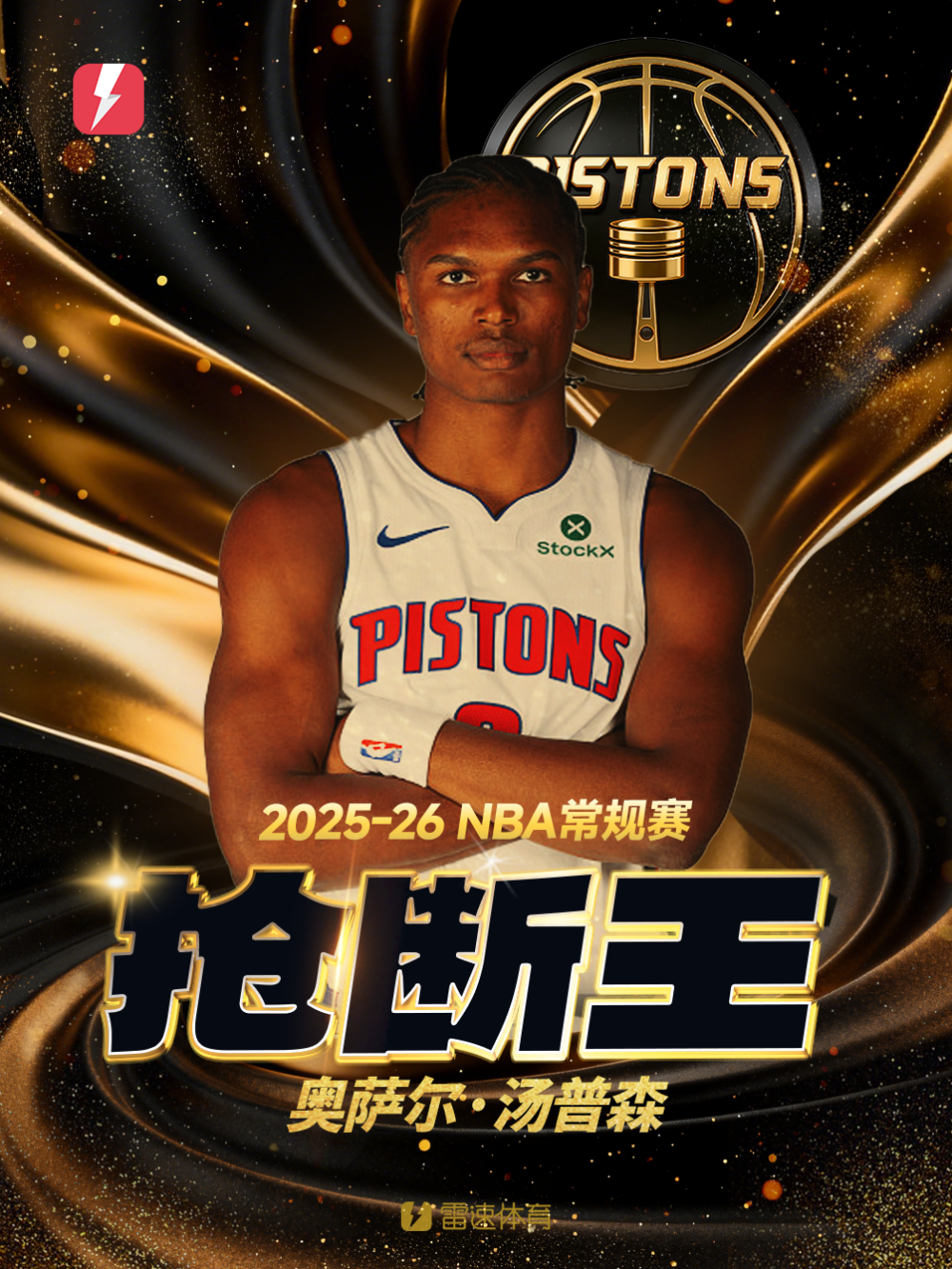 NBA25-26赛季抢断王——奥萨尔·汤普森