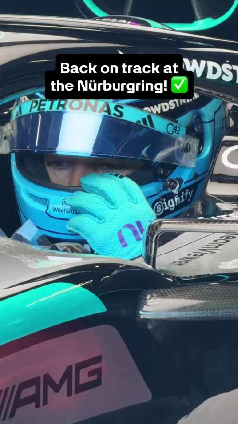 梅赛德斯车队更新动态，乔治拉塞尔备战F1新赛季