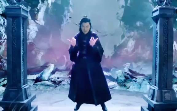 他乃无支祁，魔域左使尊位，战力冠绝魔域——唯计都可与之比肩！